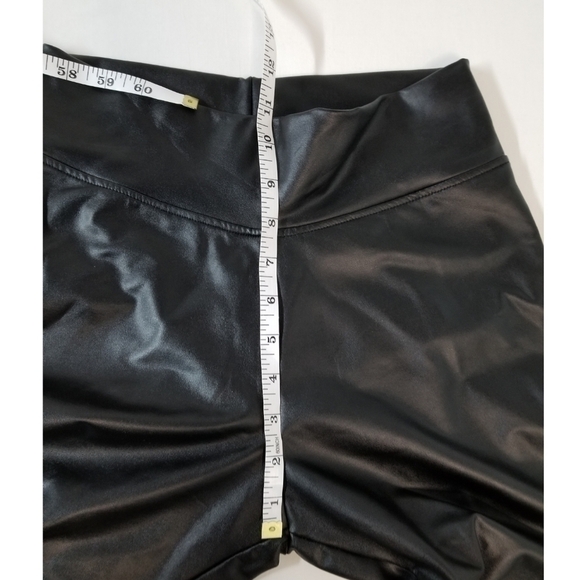Agnes & Dora Faux Leather Leggings Black, Size Small - Picture 7 of 8